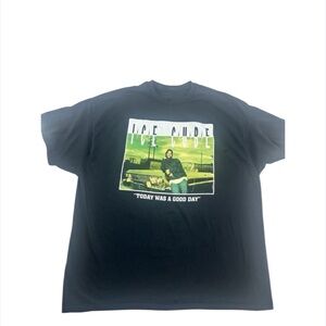 Ice Cube Graphic T Shirt Men's 2XL‎ Black Rap Tee Hip Hop Streetwear